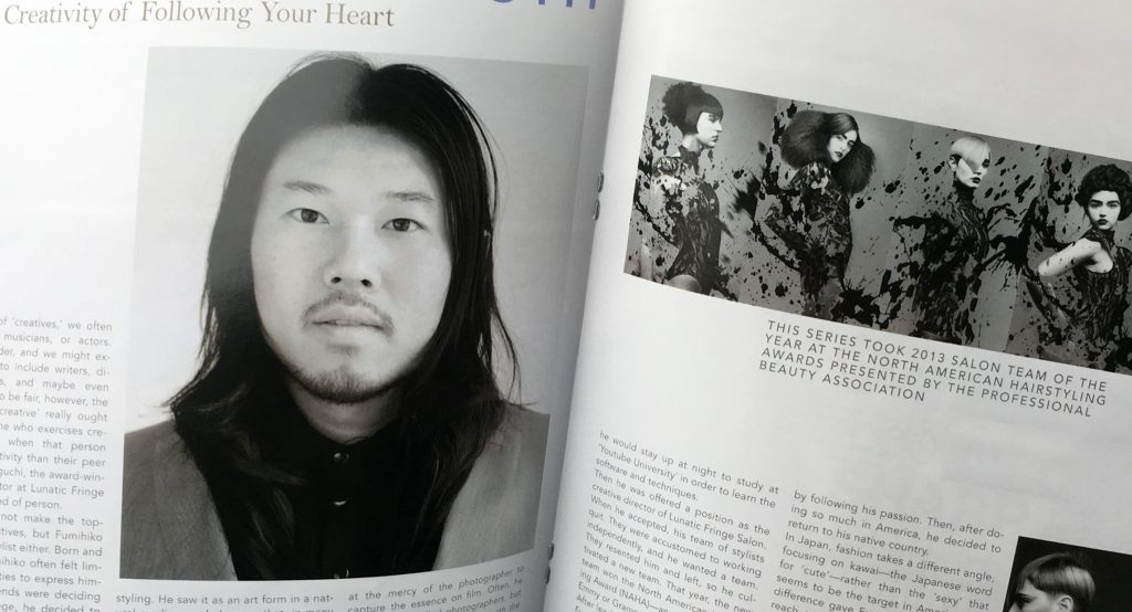Lunatic Fringe Creative Director Fumi Eguchi Featured In Adnews